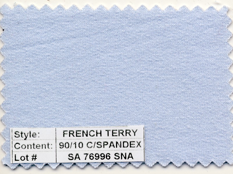 French Terry Cotton Spandex